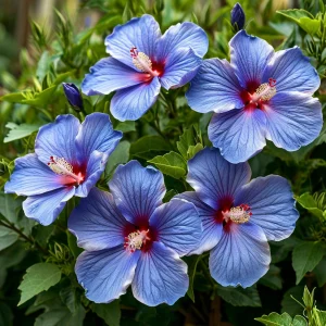 Гибискус садовый Блуминг Квин купить по цене от 259р. в интернет-магазине «Посадика» с доставкой почтой в в Нерчинске и по всей России – [изображение №1].