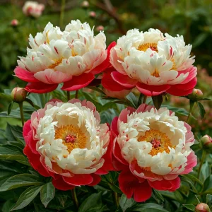 Пион Коралловый Каскад купить по цене от 490р. в интернет-магазине «Посадика» с доставкой почтой в в Нерчинске и по всей России – [изображение №1].