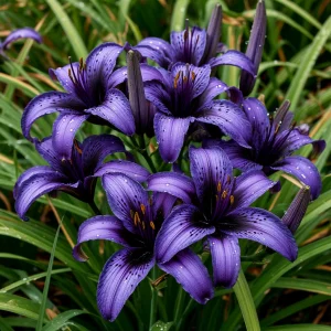 Лилейник Блю Айрис купить по цене от 324р. в интернет-магазине «Посадика» с доставкой почтой в в Нерчинске и по всей России – [изображение №1].