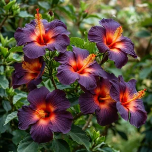 Гибискус Вивида Флэр купить по цене от 279р. в интернет-магазине «Посадика» с доставкой почтой в в Нерчинске и по всей России – [изображение №1].