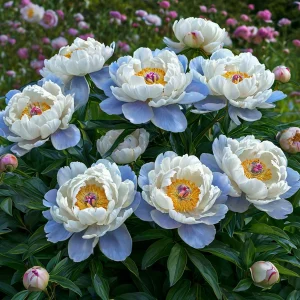 Пион Акварельный Этюд купить по цене от 806р. в интернет-магазине «Посадика» с доставкой почтой в в Нерчинске и по всей России – [изображение №1].