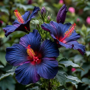 Гибискус Саншайн Кисс купить по цене от 450р. в интернет-магазине «Посадика» с доставкой почтой в в Нерчинске и по всей России – [изображение №1].