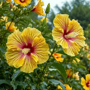 Гибискус Свит Соната купить по цене от 249р. в интернет-магазине «Посадика» с доставкой почтой в в Нерчинске и по всей России – [изображение №1].