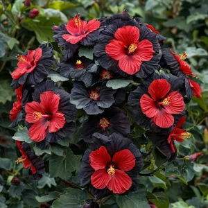 Гибискус Шиммеринг купить по цене от 720р. в интернет-магазине «Посадика» с доставкой почтой в в Нерчинске и по всей России – [изображение №1].