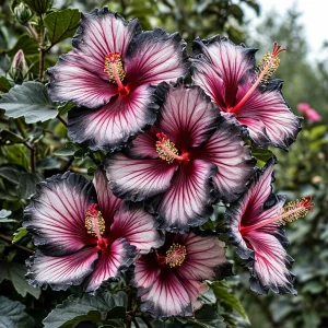 Гибискус садовый Самер Бридж купить по цене от 306р. в интернет-магазине «Посадика» с доставкой почтой в в Нерчинске и по всей России – [изображение №1].