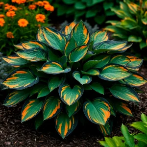 Хоста Бархатный Полог купить по цене от 560р. в интернет-магазине «Посадика» с доставкой почтой в в Нерчинске и по всей России – [изображение №1].